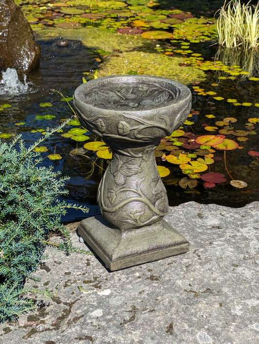 Patio Birdbath - Butterfly