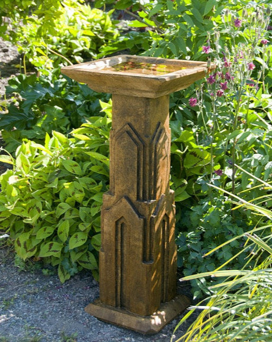 Art Deco Birdbath - Large