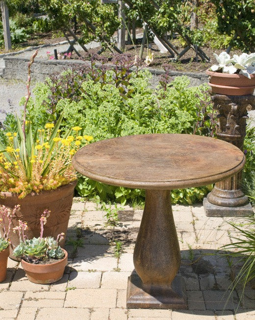 Bistro Table in Ancient Stone finish