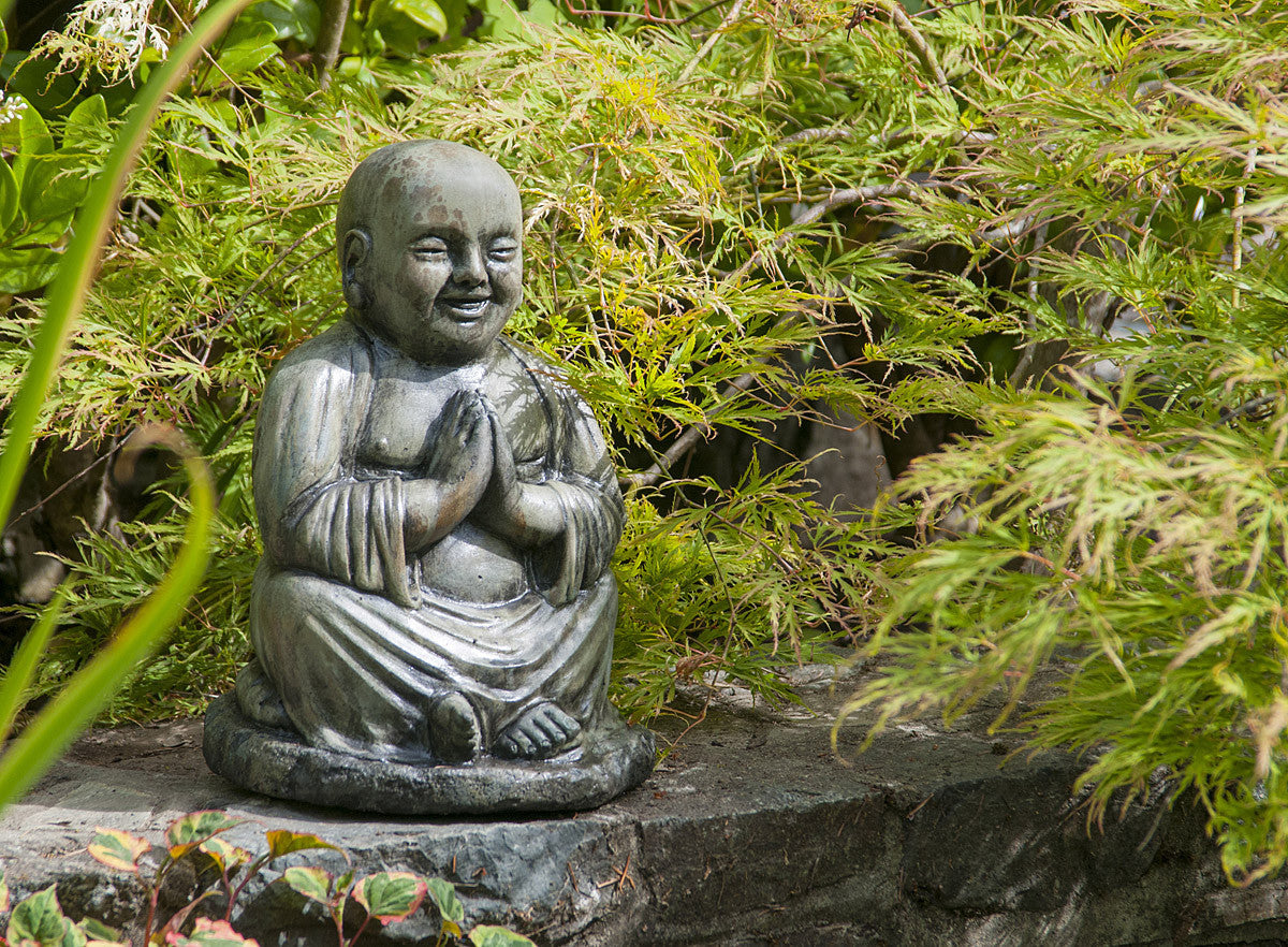 Yoga Buddha - Namaste in Western Slate Finish