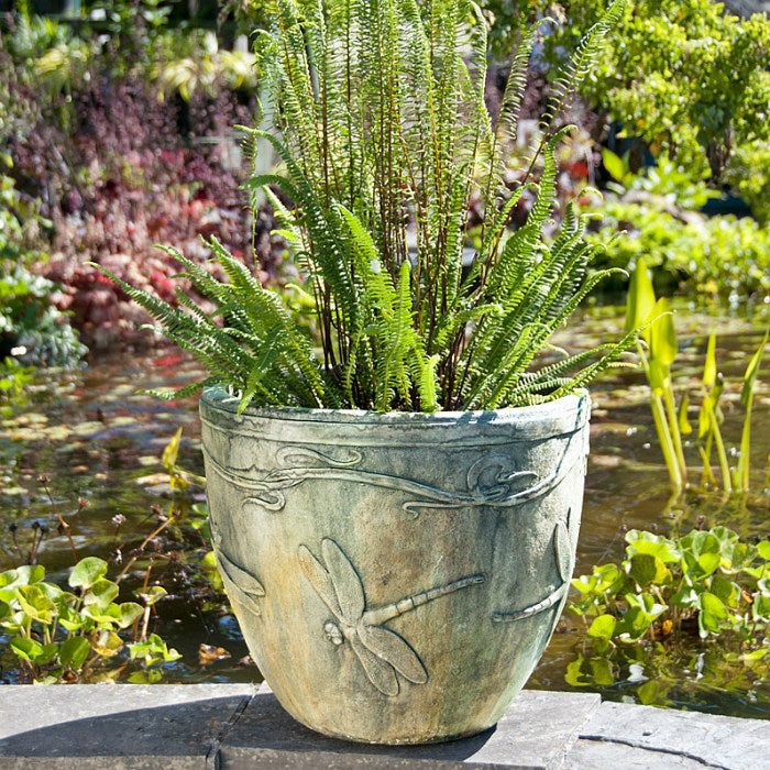 Dragonfly Pot