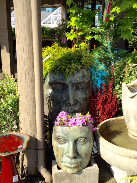 Portrait of Mother Nature in Western Slate Finish (top)