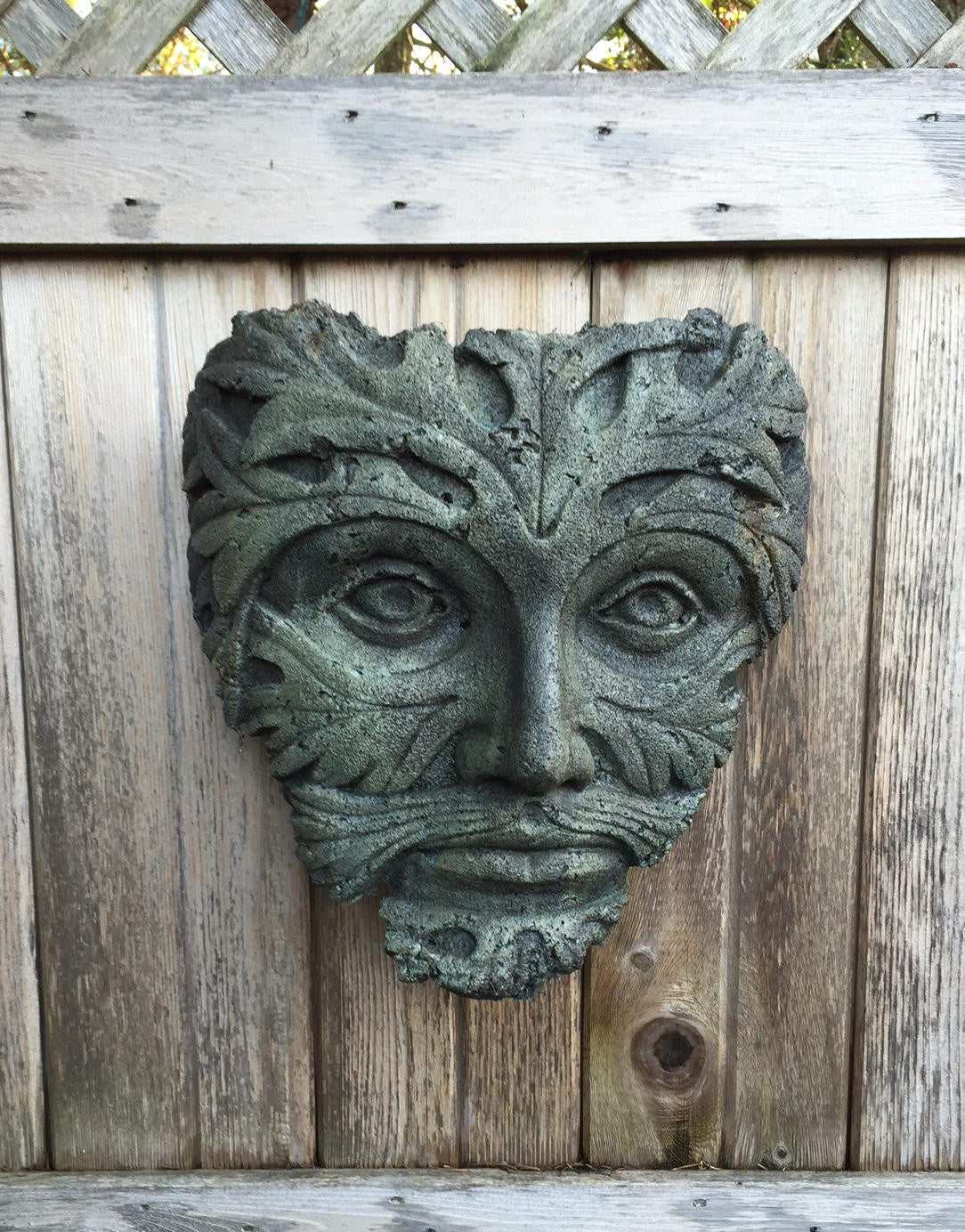 Hanging Greenman in Western Slate Finish