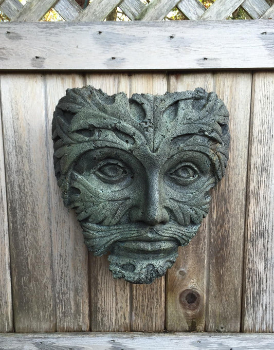 Hanging Greenman in Western Slate Finish
