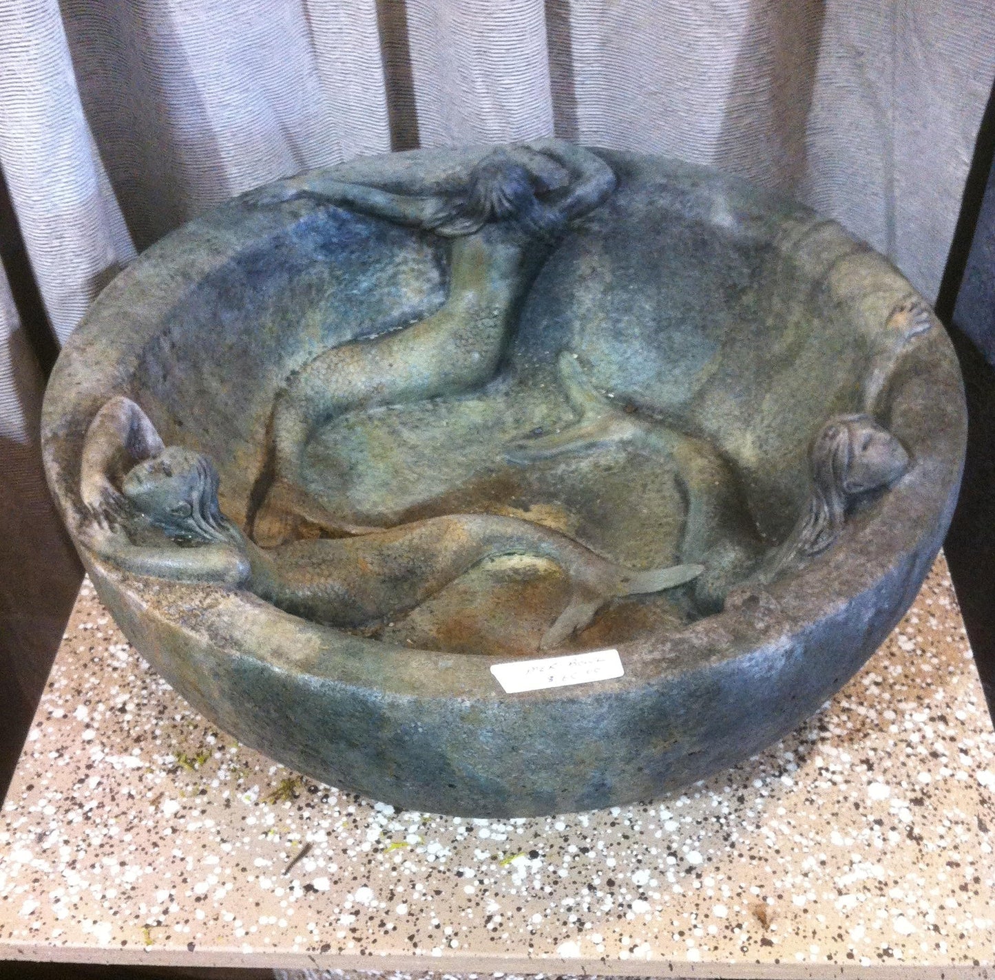 Mermaid Bowl in Western Slate Finish