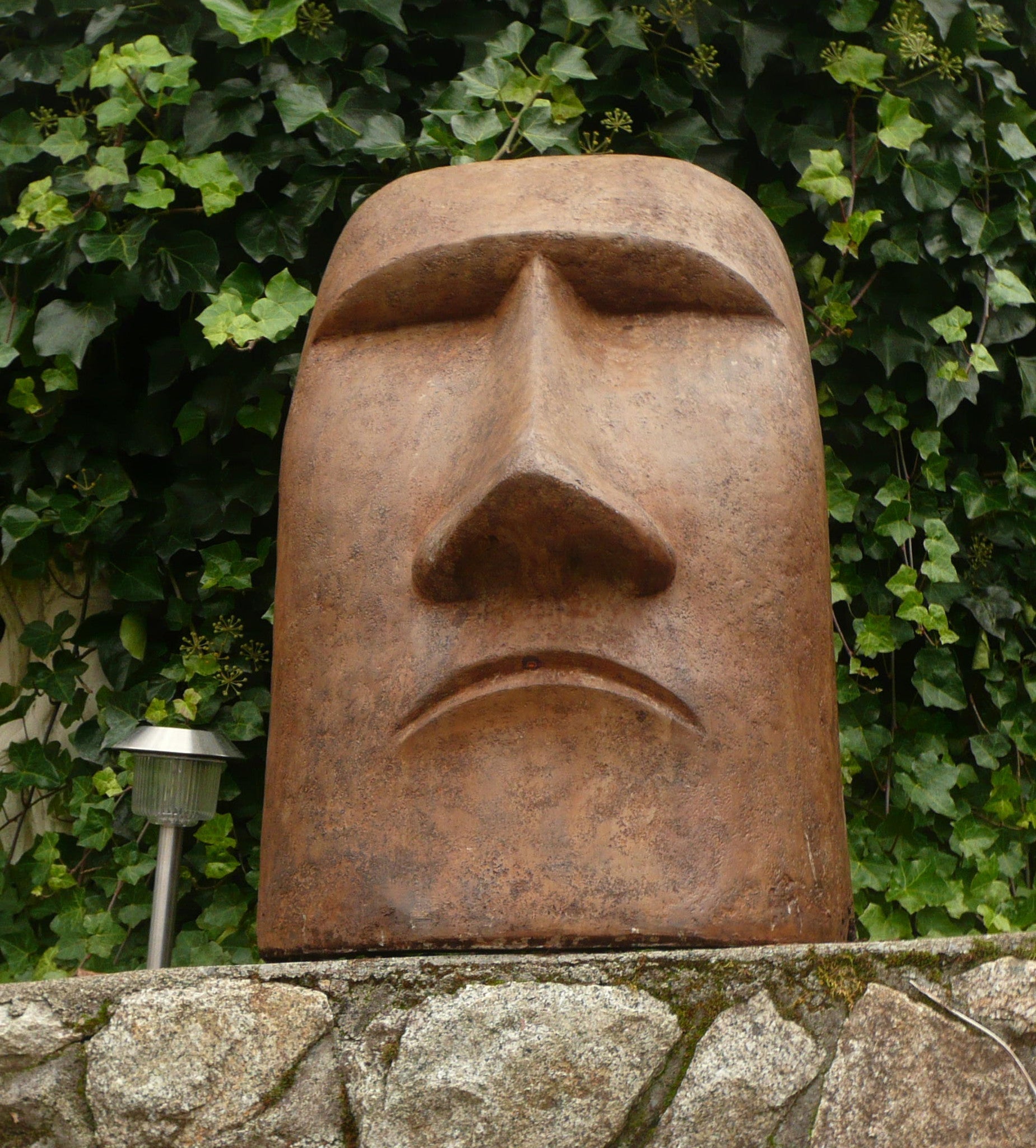 Rapa Nui Face Large in Ancient Stone Finish
