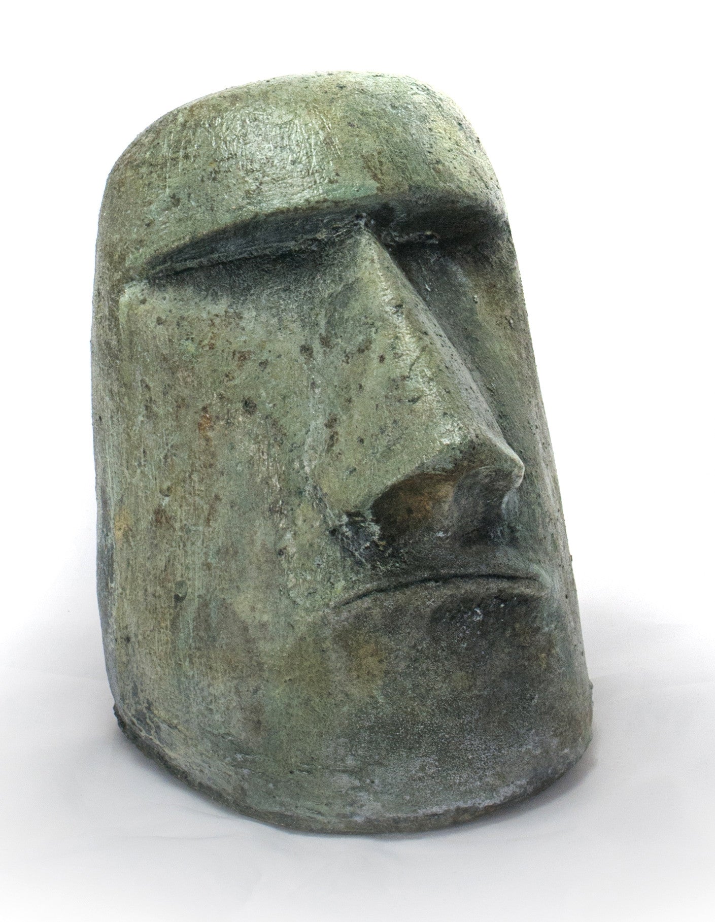 Small Rapa Nui Face in Western Slate Finish