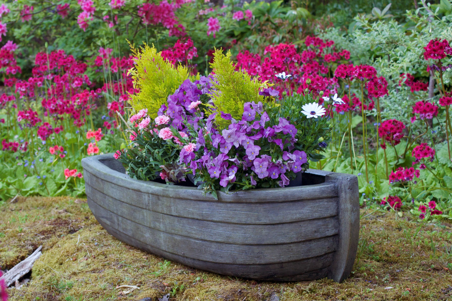 Row Boat Planter