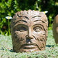 Small Greenman Face in Ancient Stone Finish