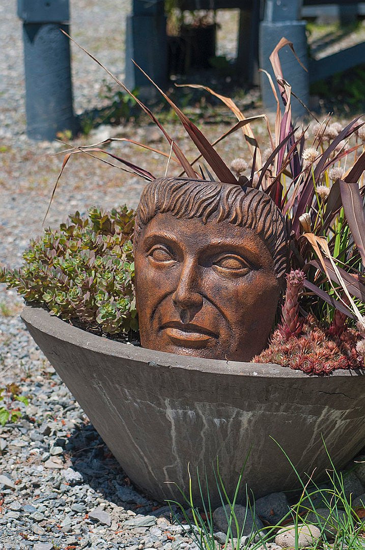 Tabletop Young Emperor in Ancient Stone