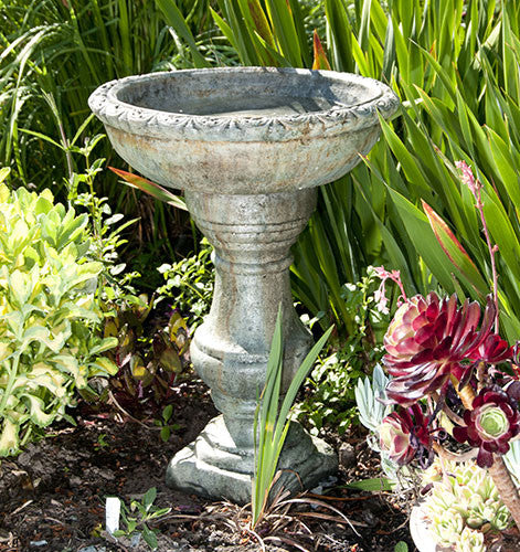 Tuscan Birdbath