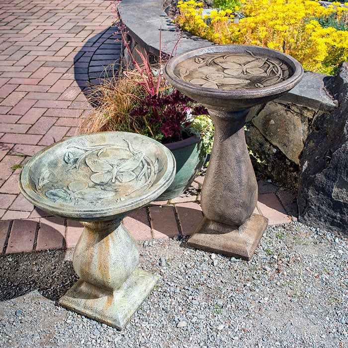 Butterfly Birdbath - Tall