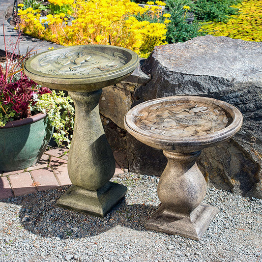 Frog Birdbath - Tall