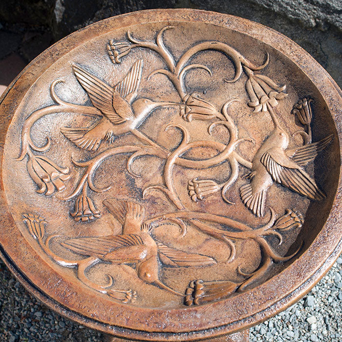 Hummingbird Birdbath - Small