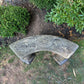 Chinese Dragon Bench Curved