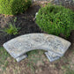 Chinese Dragon Bench Curved