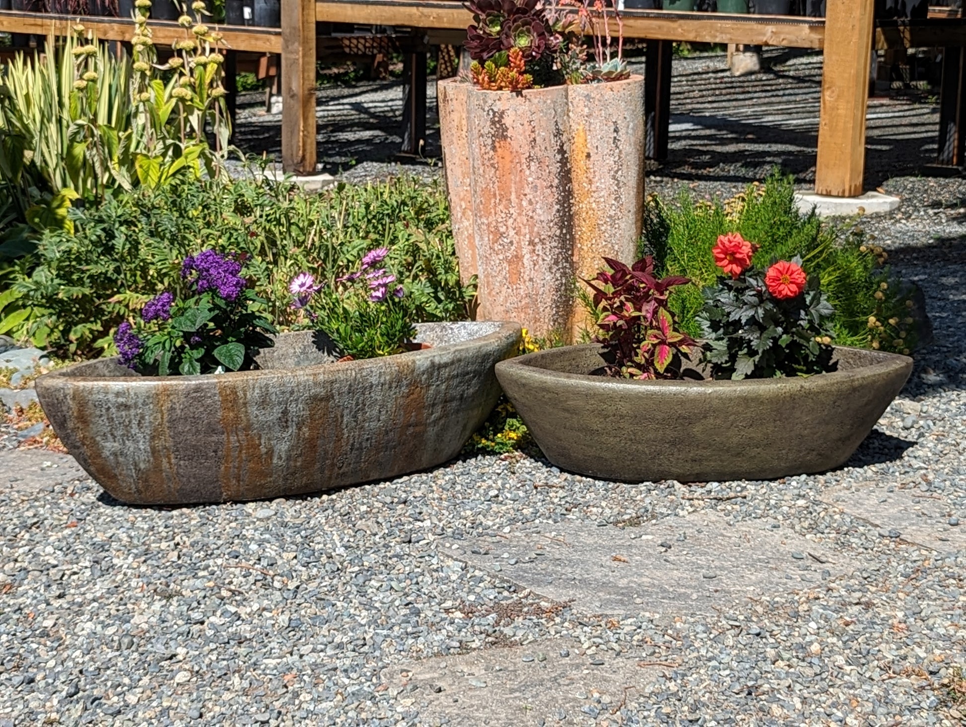large oval plant pot Oval Planter