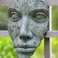 Small Hanging Portrait of Mother Nature in Western Slate Finish