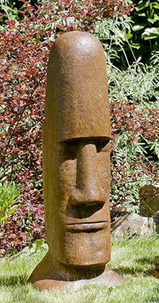 Tiki Head -  Easter Island Large in Ancient Stone