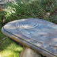 Close-up of Trophy Fish Bench - Straight in Western Slate