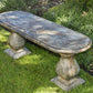 Trophy Fish Bench - Straight in Western Slate